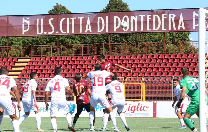 Pontedera-Ancona, le foto della partita (Foto Germogli)