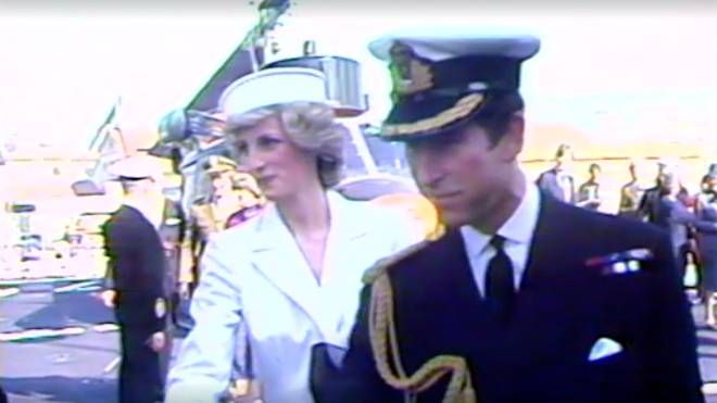 Carlo e Lady D, la visita alla base navale a Spezia con imbarchi sul Vespucci e sul Grecale