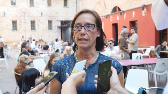 Ilaria Cucchi a Firenze, le foto dell'incontro alle Murate (Foto Giuseppe Cabras / New Press Photo)