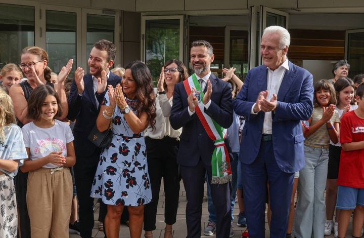 Bagno a Ripoli, Giani inaugura la nuova scuola "Anna Maria Enriques Agnoletti" (Foto Germogli)