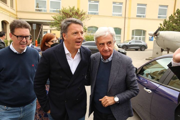 Matteo Renzi a Pontedera, le foto dal museo Piaggio (Germogli)
