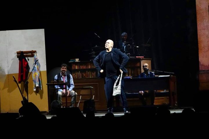 Firenze, al PalaWanny la prima nazionale del nuovo spettacolo di Checco Zalone  (Foto Tania Bucci/New 
Press Photo) 