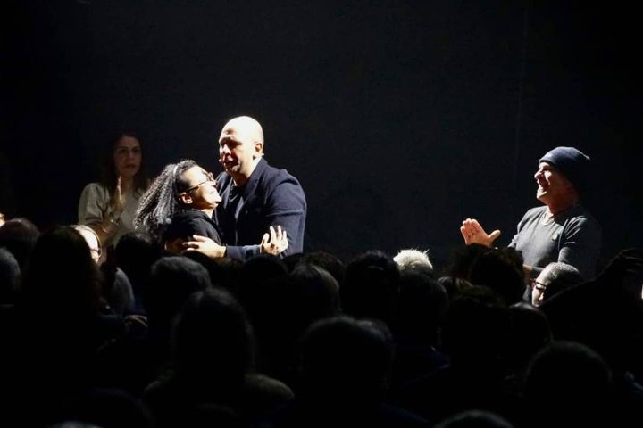 Firenze, al PalaWanny la prima nazionale del nuovo spettacolo di Checco Zalone  (Foto Tania Bucci/New 
Press Photo)