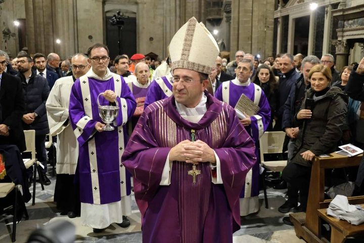 Nuovo vescovo: l'ingresso di Andrea Migliavacca (Falsetti)
