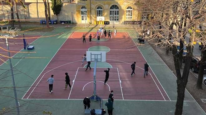 Campo da basket, Convitto Nazionale Statale "Cicognini"