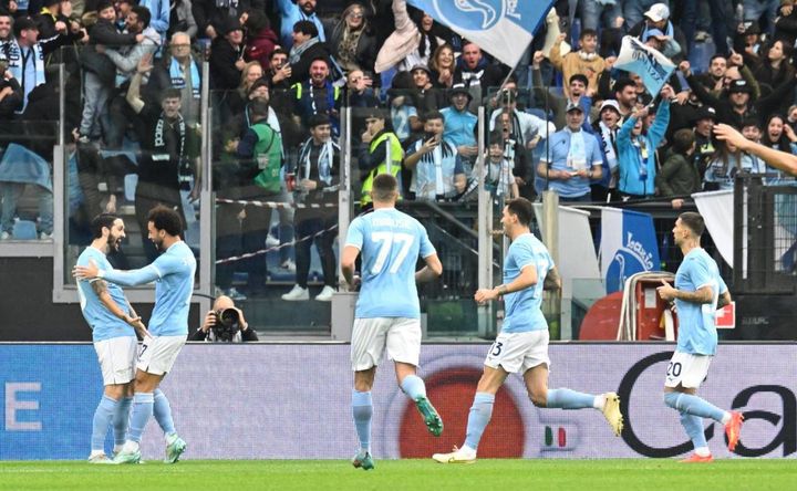 Lazio Empoli, le foto della partita (Ansa)