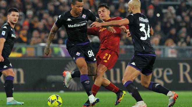 Roma-Fiorentina, le foto della partita