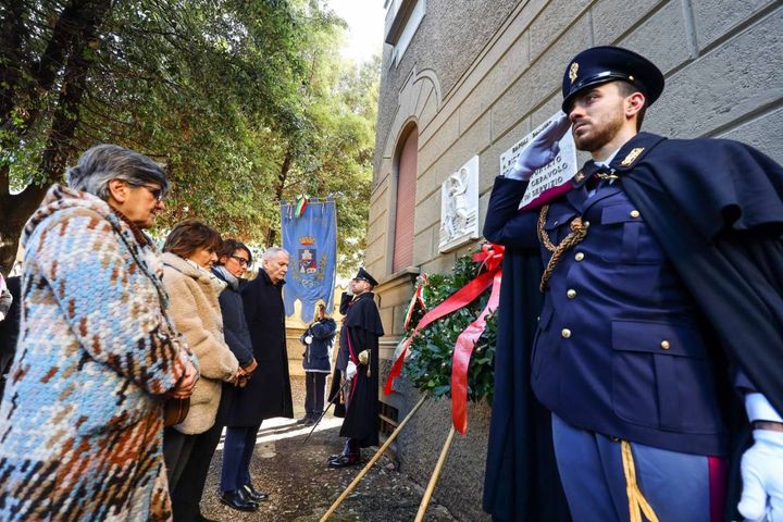 Empoli, le foto della cerimonia in ricordo di Leonardo Falco e Giovanni Ceravolo (Foto Germogli)