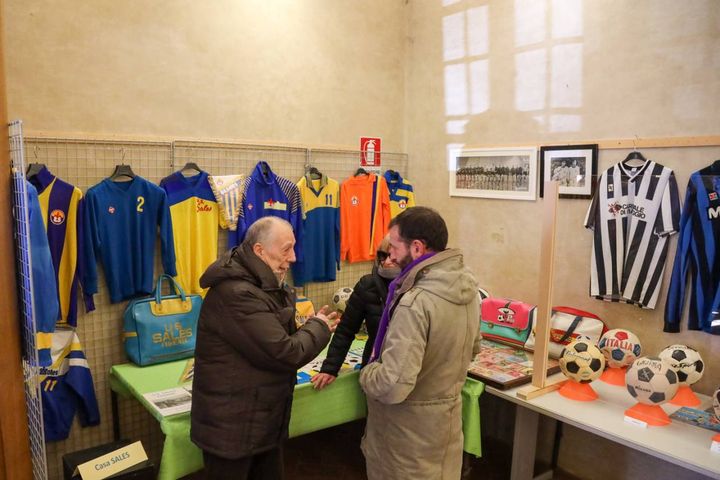 Firenze, l'inaugurazione della mostra "Tutto il calcio in una stanza" (Fotocronache Germogli)