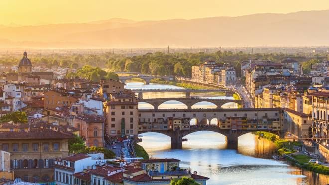 Una veduta di Firenze 