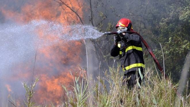 Emergenza incendi in Toscana