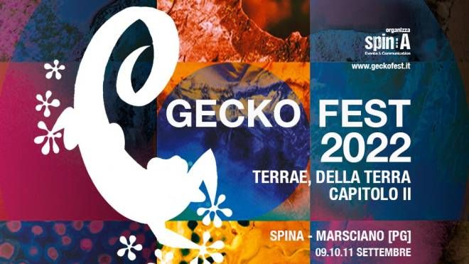 La locandina  del Gecko Fest