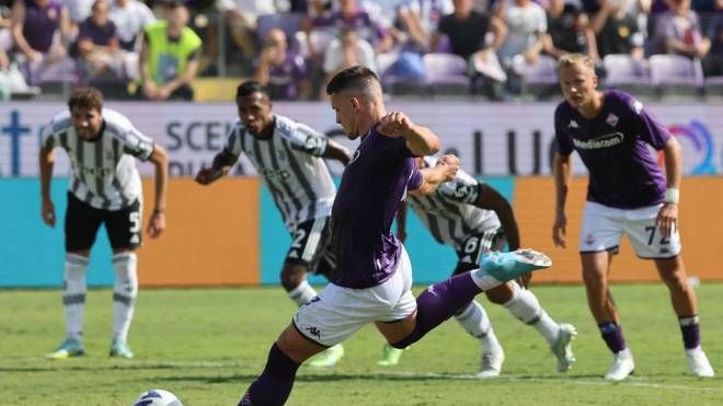 Fiorentina-Juventus 3 settembre: Jovic tira dal dischetto, Perin devierà sul palo