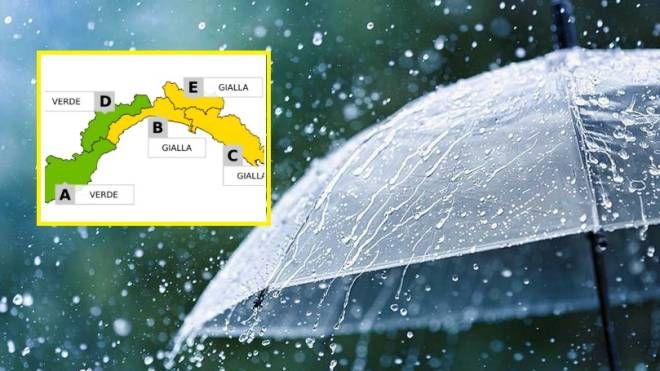 Allerta gialla in Liguria