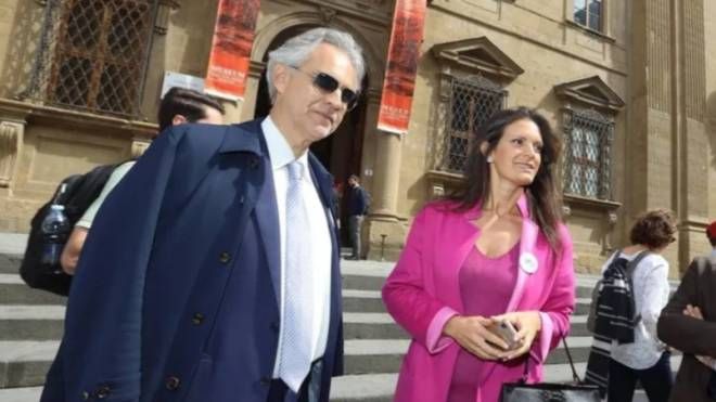 Andrea Bocelli e Veronica Berti 