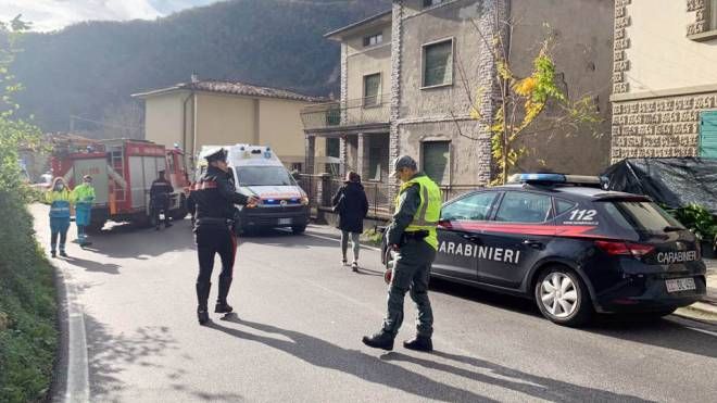 Incidente mortale a Ghivizzano (Foto Borghesi)