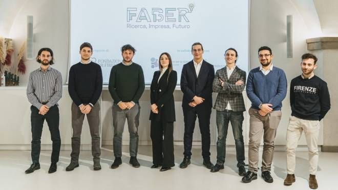 Gli otto giovani ricercatori del programma Faber