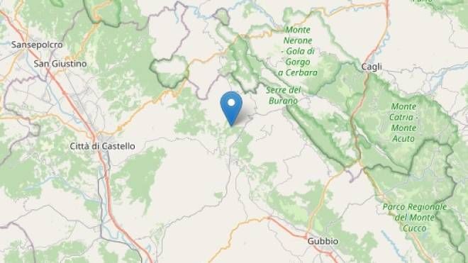 Terremoto avvertito in Umbria e Toscana