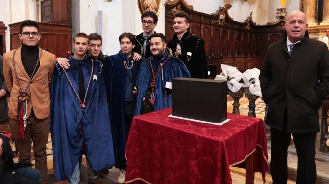 Siena, la premiazione della Festa dei Tabernacoli (foto Fabio Di Pietro)