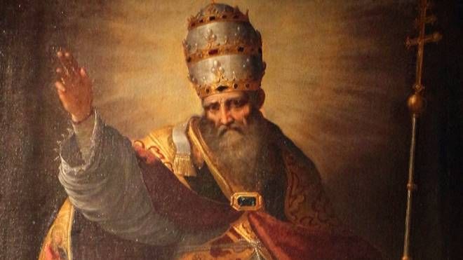 Dipinto di San Silvestro Papa