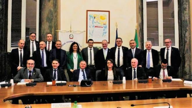 Pierluigi Peracchini a Roma al Comitato direttivo dell'Unione delle Province d'Italia